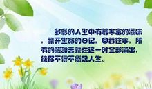 关于生命的语句