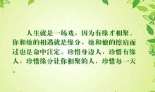 关于情缘的句子