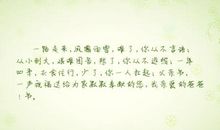 关于父亲的优美句子