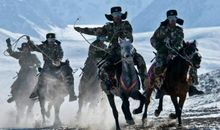 反映边疆战士的诗句