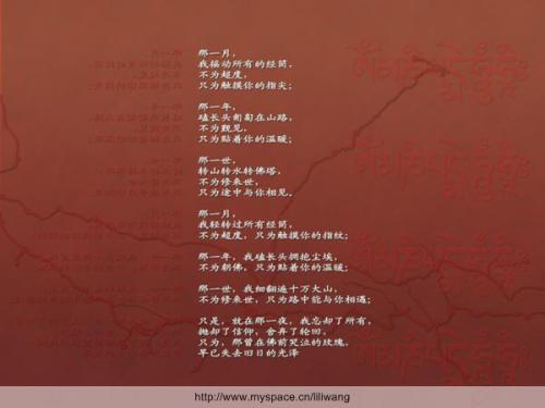 迷恋诗句