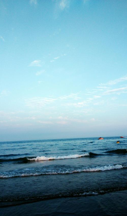 海滩句子