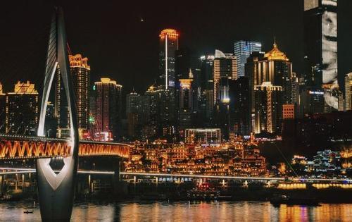 重庆夜景组成