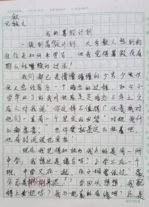 我的小计划组成