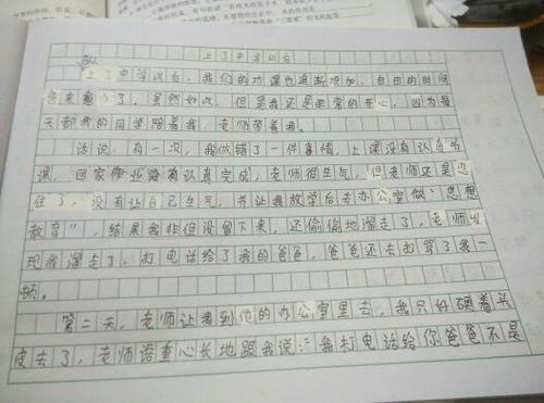初中日记500字