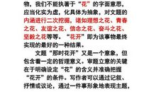 那时花开高中作文