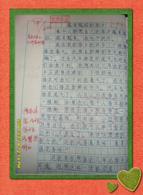 我暑假将作文