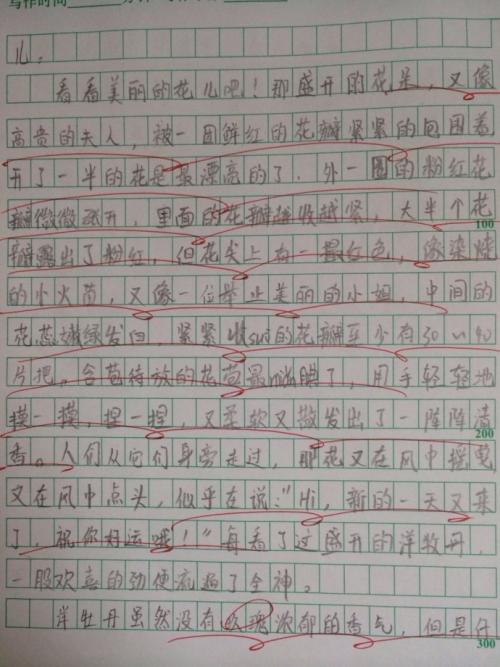 关于春天的一年级组成