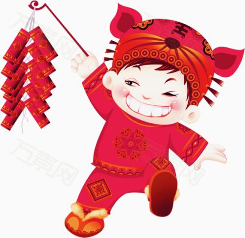 600个中国新年鞭炮组成