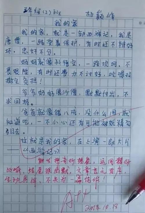 我的小手作文