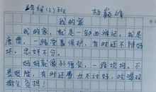 我的小手作文