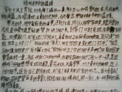 叙事作品400字