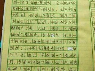 我心目中的班级作文