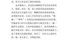 关于春天的高中作文