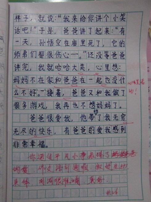 我奶奶作文300字