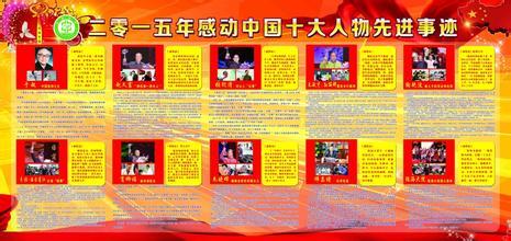 中国十大人物的印象