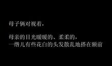 母亲的目光读后感