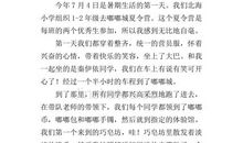 难忘的小学生活作文600字