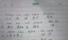 小学英语日记大全