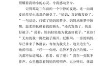 难忘的一件事150字