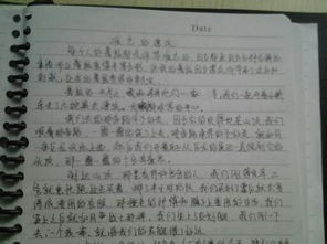 日记约100字