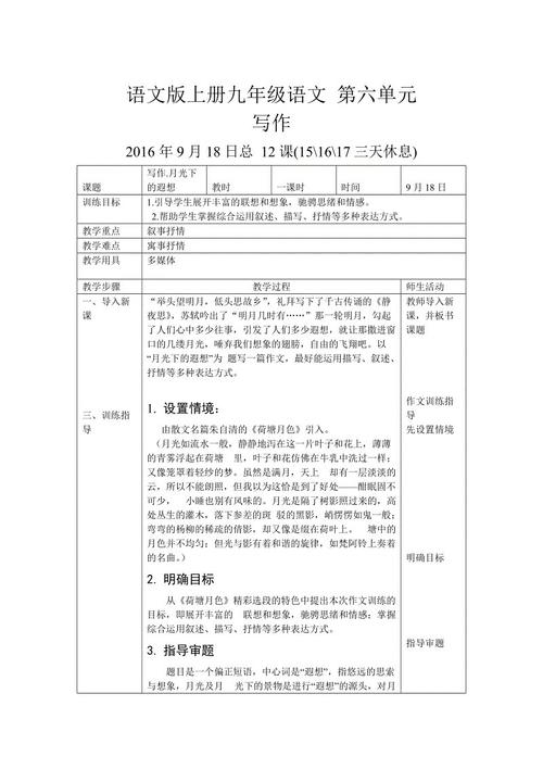 月光下的幻想组成