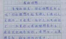 我的理想作文650字