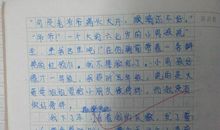 难忘的小学老师作文