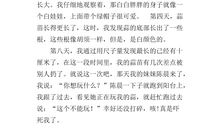 四年级观察作文