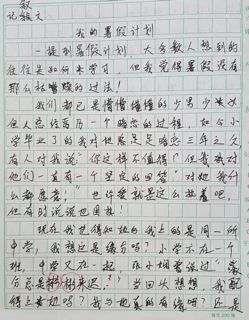 300字写作