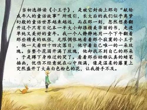 小王子的故事