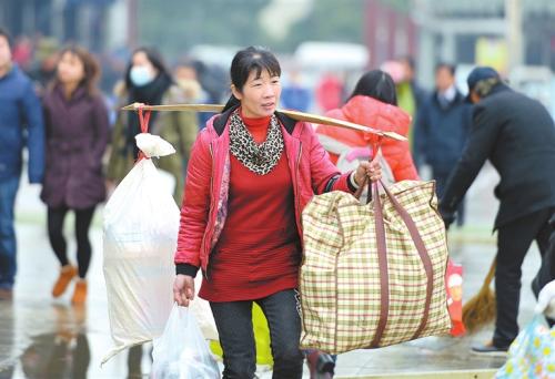新年回家路上