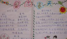 小学作文美丽的春天