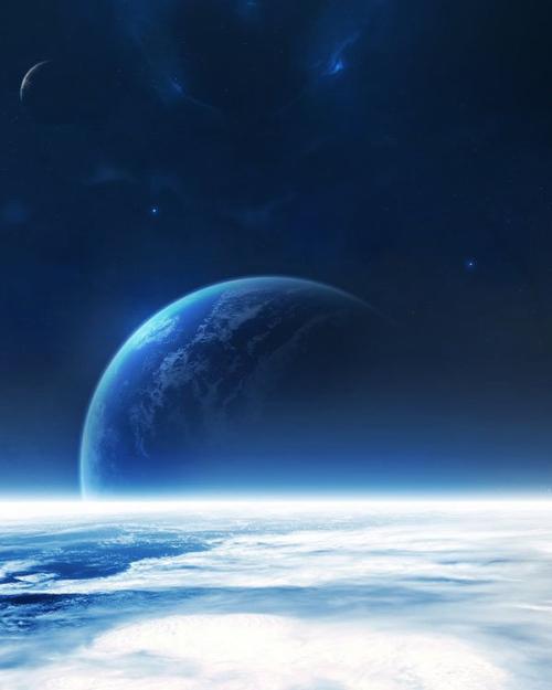太空幻想构图