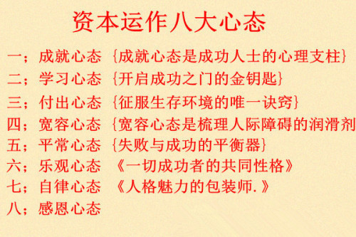 八心演讲