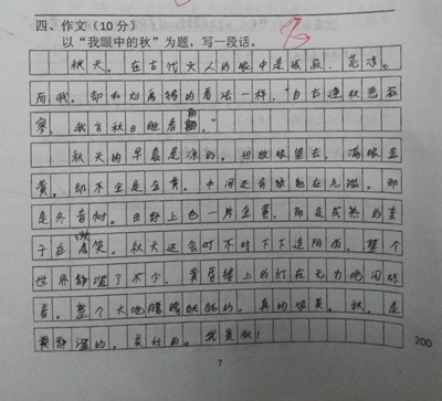 关于学校发生的事情的论文