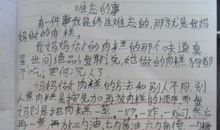我要我的滋味作文