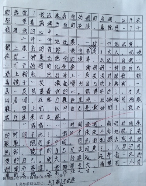 童年发现作文500字