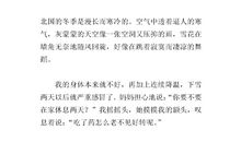 震撼心灵的母爱作文