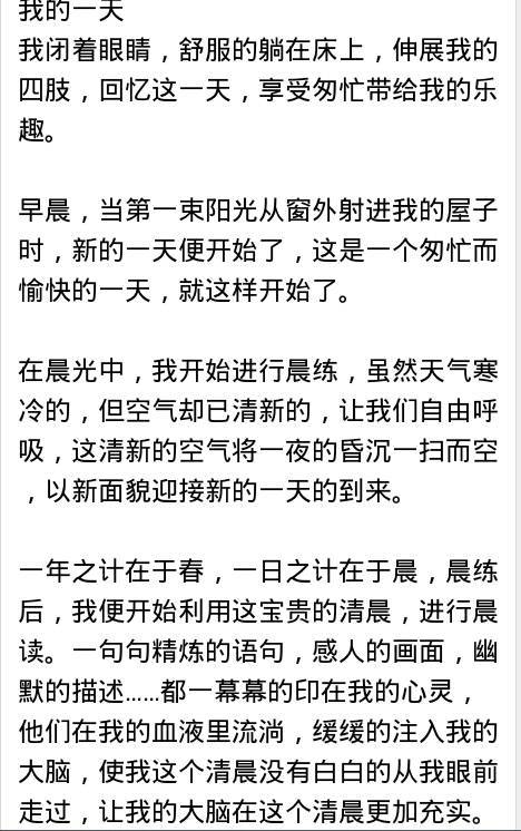 我一天创作的300个字
