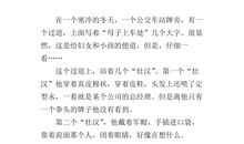 假文盲作文800字