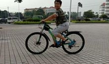 我学会了骑自行车150字