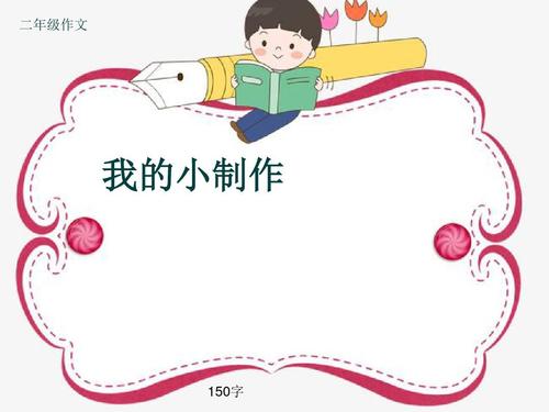 我的二年级作文我的小制作