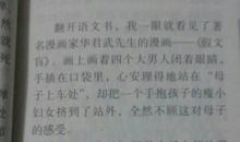 假文盲作文600字