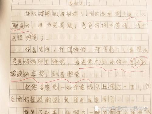 老师笑了作文