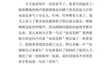 写民风民俗的作文