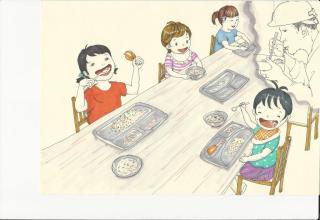 我想跟爸爸说