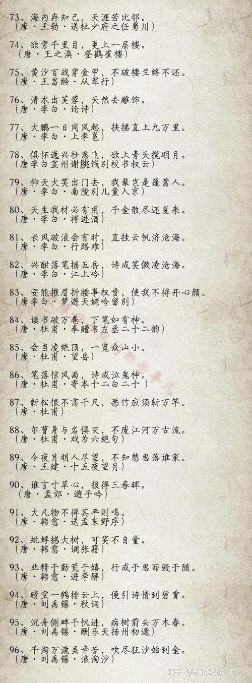 210篇励志诗歌将影响您的生活