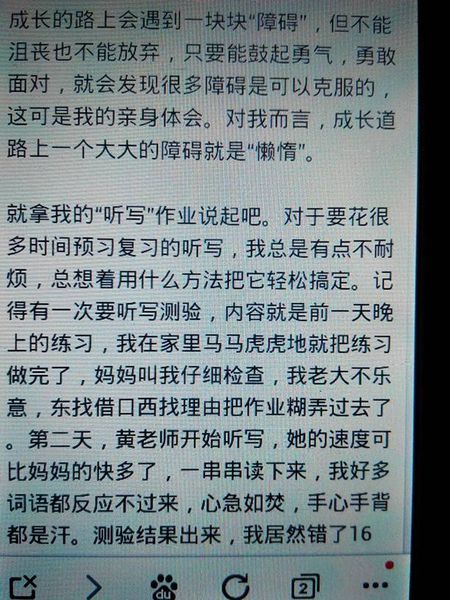 成长故事作文450字