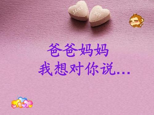 爸爸妈妈我想对你说300个字